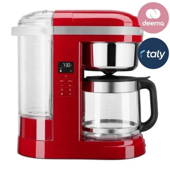 1050 watts - 1.7 liters coffee preparation machine - Keitchen Aid - Red Impactor
